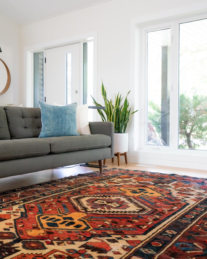 tapis marocain pour rendre salon cosy