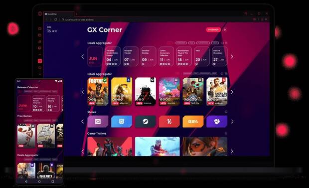 Opera GX, le navigateur web pour les joueurs, intègre TikTok dans la barre latérale

